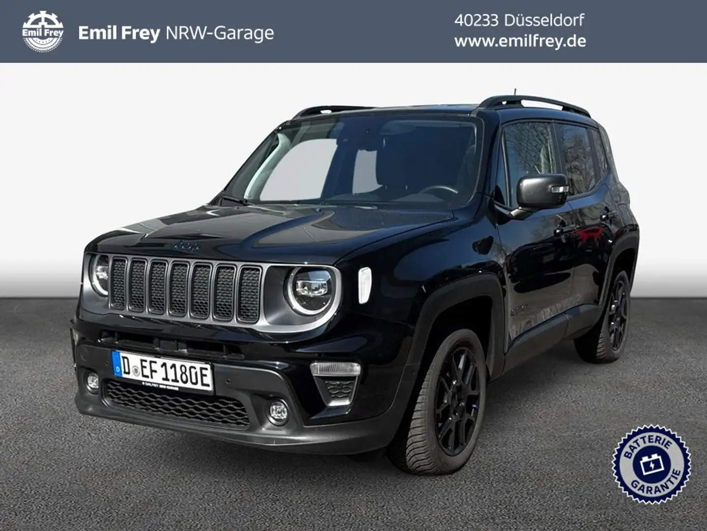 Jeep Renegade 1.3 T-GDI 4xe PLUG-IN Hybrid Automatik S Schwarz - 1