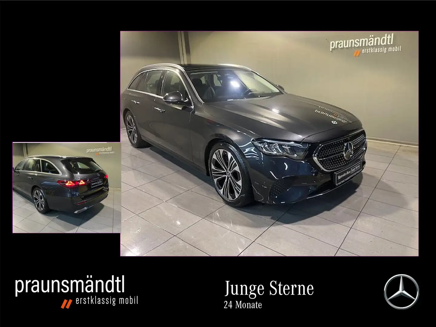 Mercedes-Benz E 220 d Avantgarde Pano/AHK/MBUX/LED/Tot/Distron Gris - 1