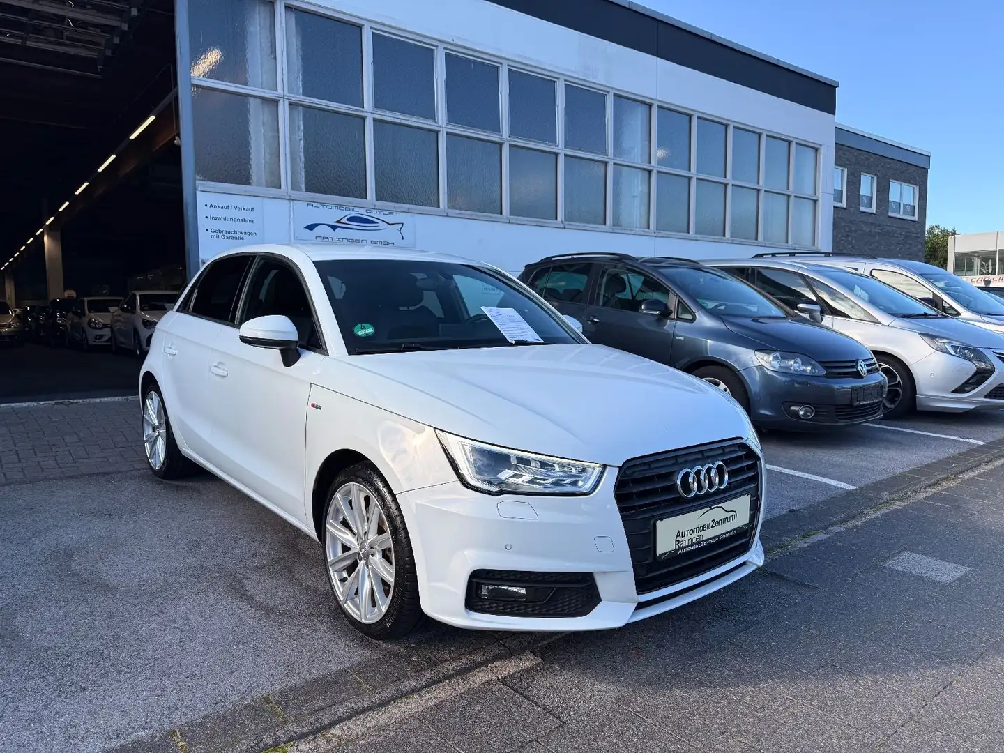 Audi A1 Sportback 1.4 TFSI S-Line 2.HD*XEN*NAVI*LEDER Blanco - 1
