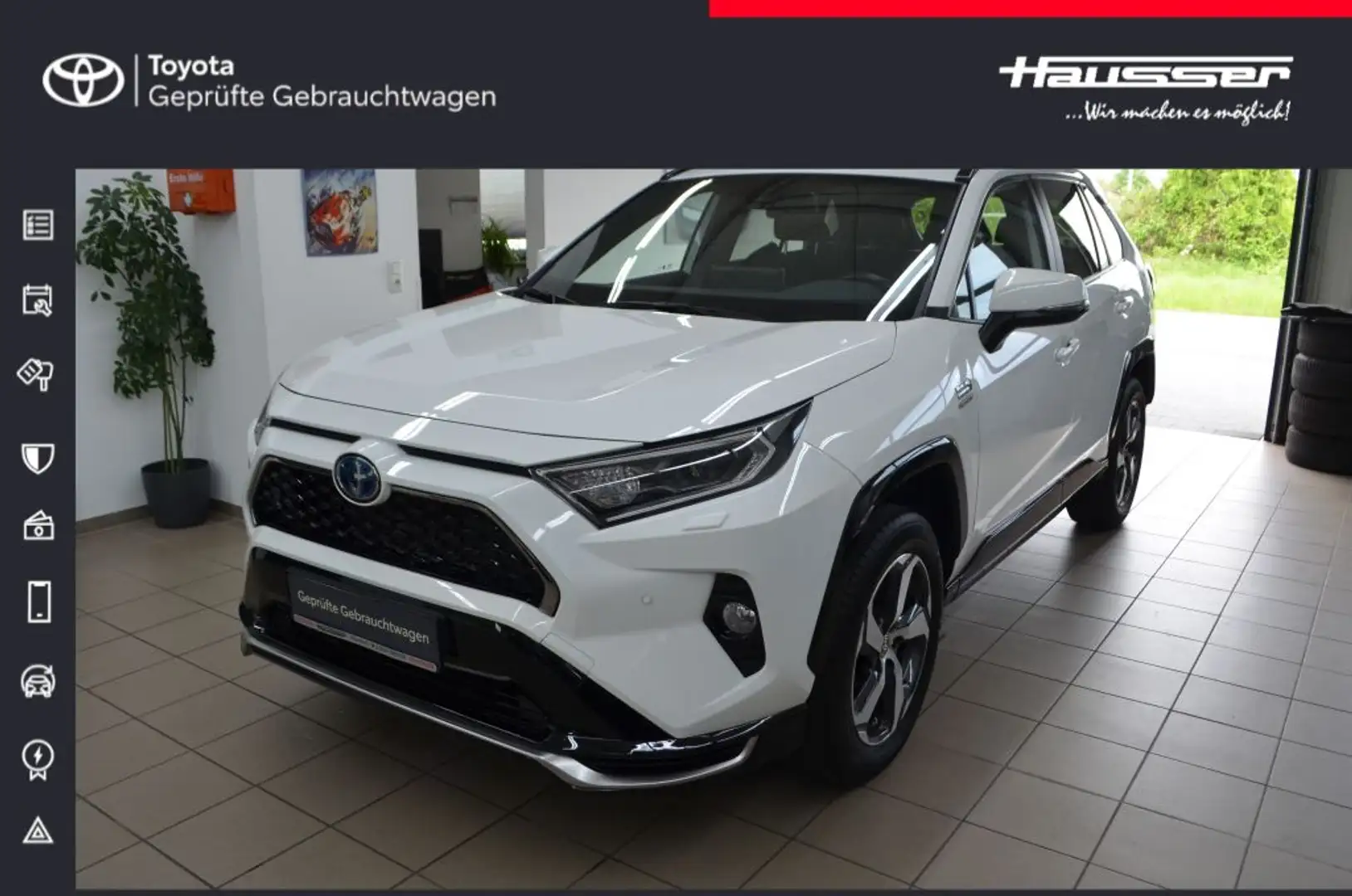 Toyota RAV 4 Plug-in-Hybrid 4x4*AHK abn* Білий - 1