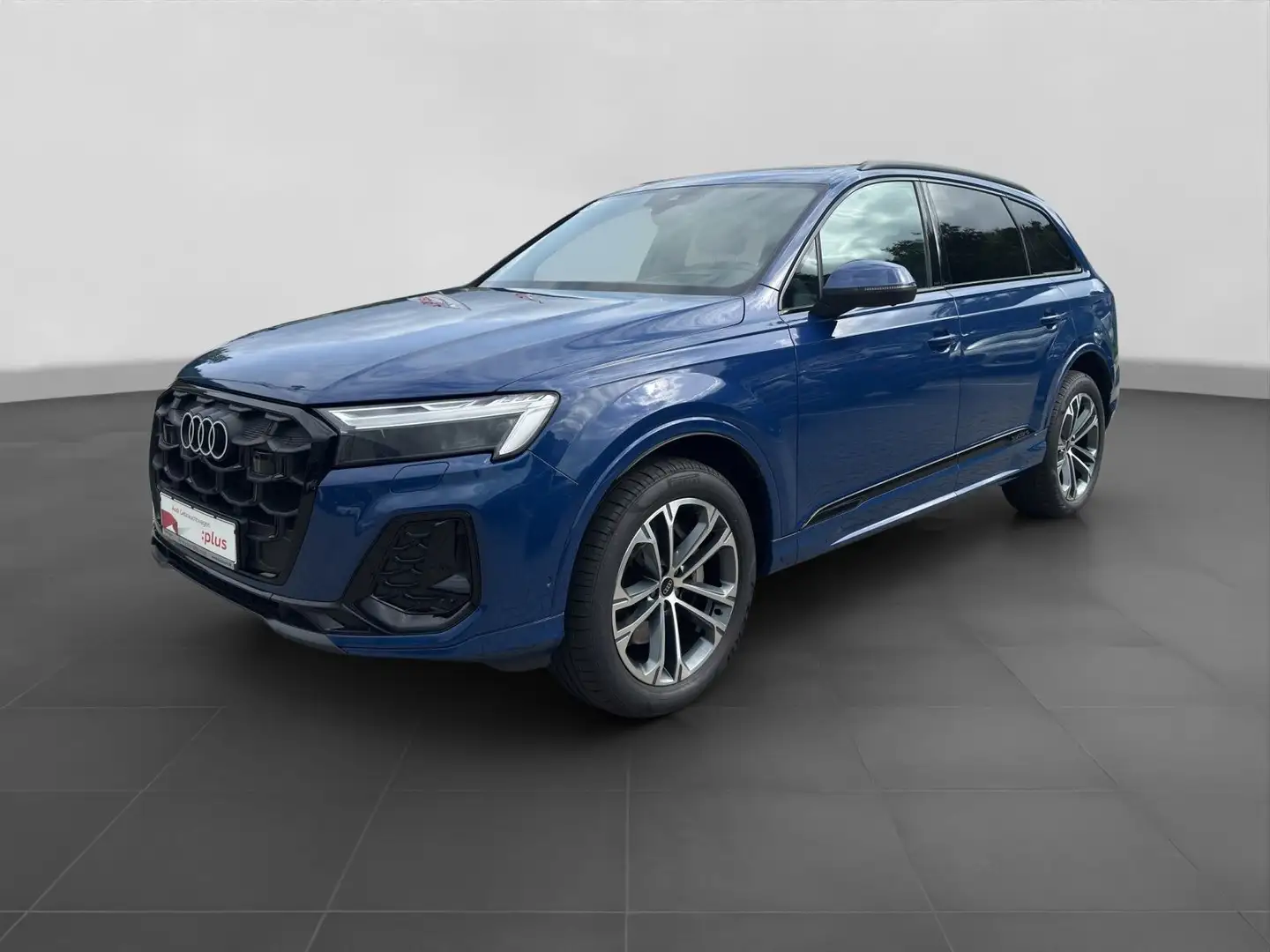 Audi Q7 45 TDI Q 2x S LINE 7-SITZE PANO LEDER AHK Blau - 2