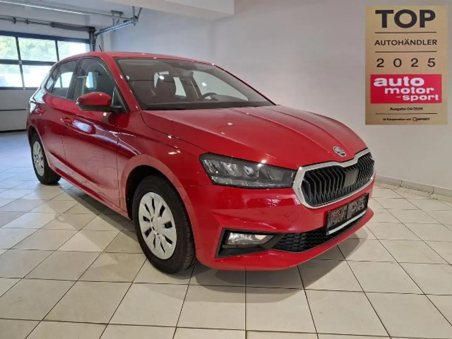 Skoda Fabia 1.0 TSI Klimaautomatik SHZ Garantie Rood - 1