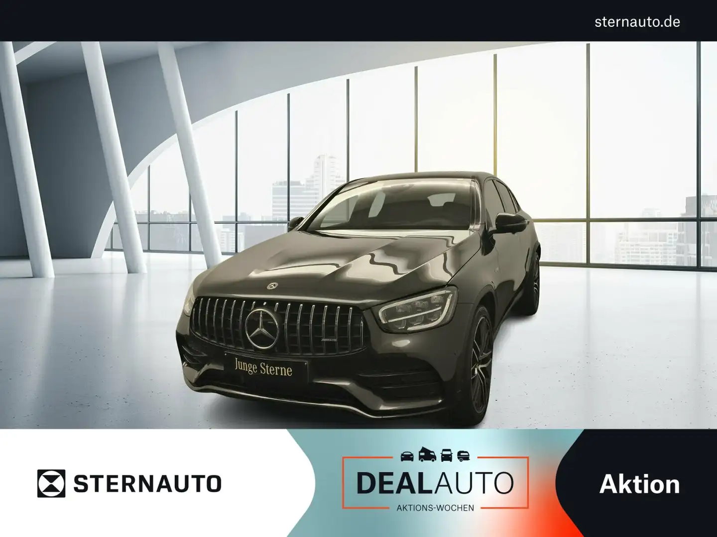 Mercedes-Benz GLC 43 AMG GLC 43 4M Cp. PerfoSitz Abgas Lenkrad AHK Distro Grau - 1