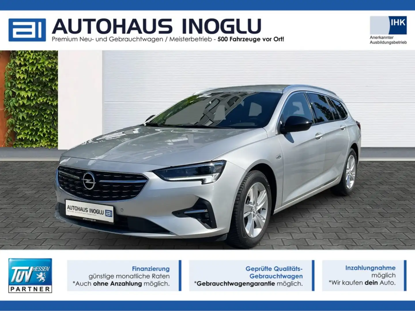 Opel Insignia 2.0*Elegance*Navi*LED*F RKam*Le Shz*AGR Silber - 1