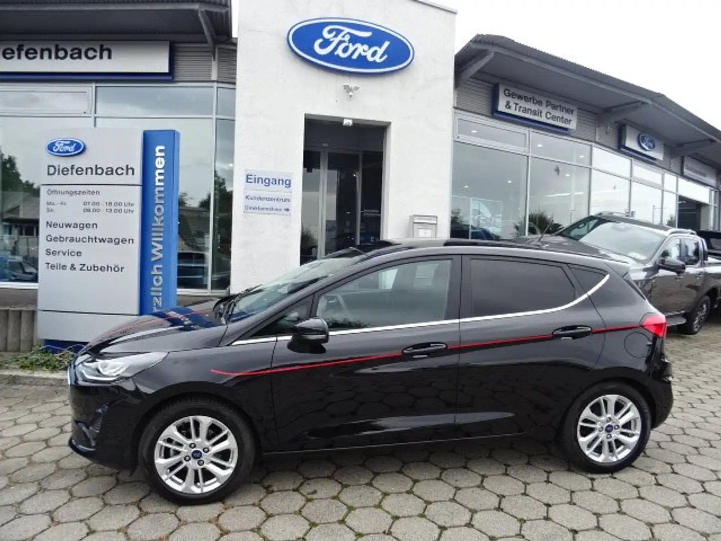 Ford Fiesta 1.0 Ecoboost Titanium +ACC Noir - 1