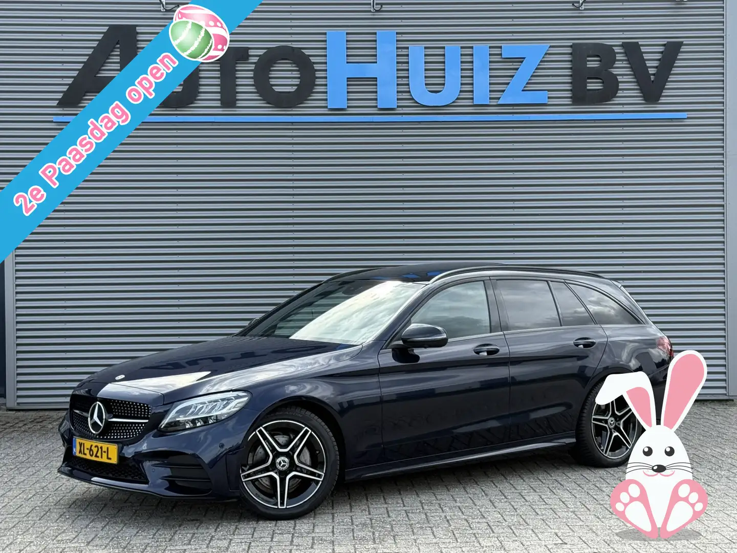 Mercedes-Benz C 160 Estate DCT AMG Line Panoramadak Trekhaak Achteruit Azul - 1