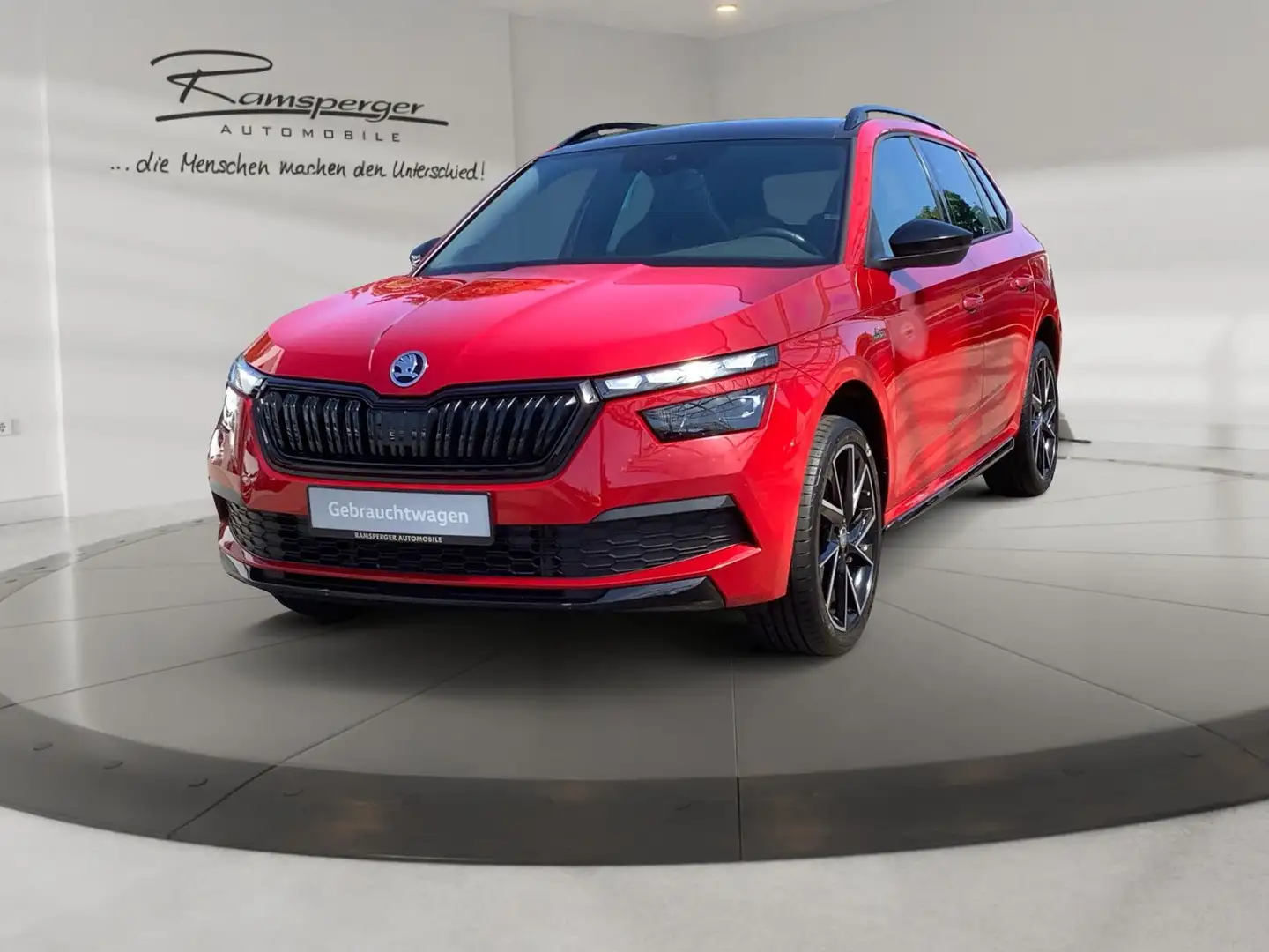 Skoda Kamiq 1.0 TSI DSG Monte Carlo AHK ACC LED Navi K Rot - 2
