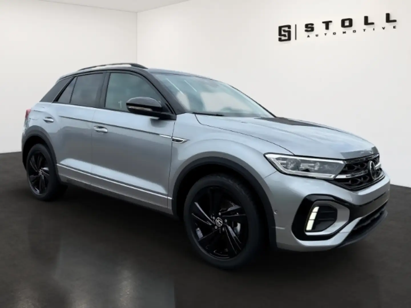 Volkswagen T-Roc 1.5 TSI DSG R-Line BlackStyle+IQ-Drive+AHK+++ Silber - 2