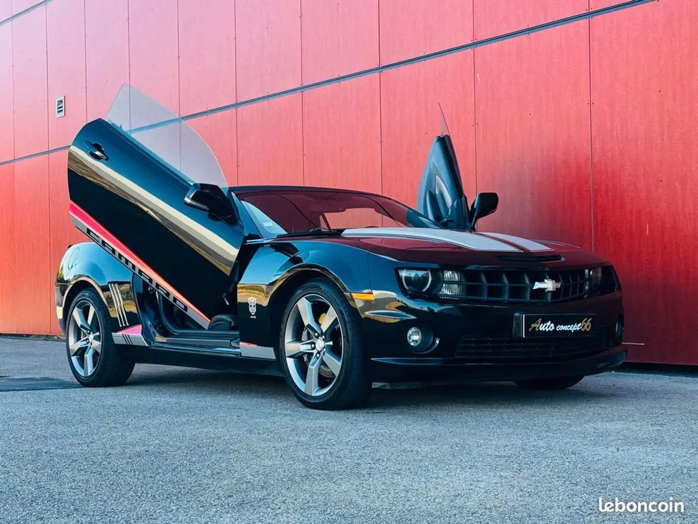 Chevrolet Camaro Cabriolet V 6.2 V8 405ch BVA Origine France Noir - 1
