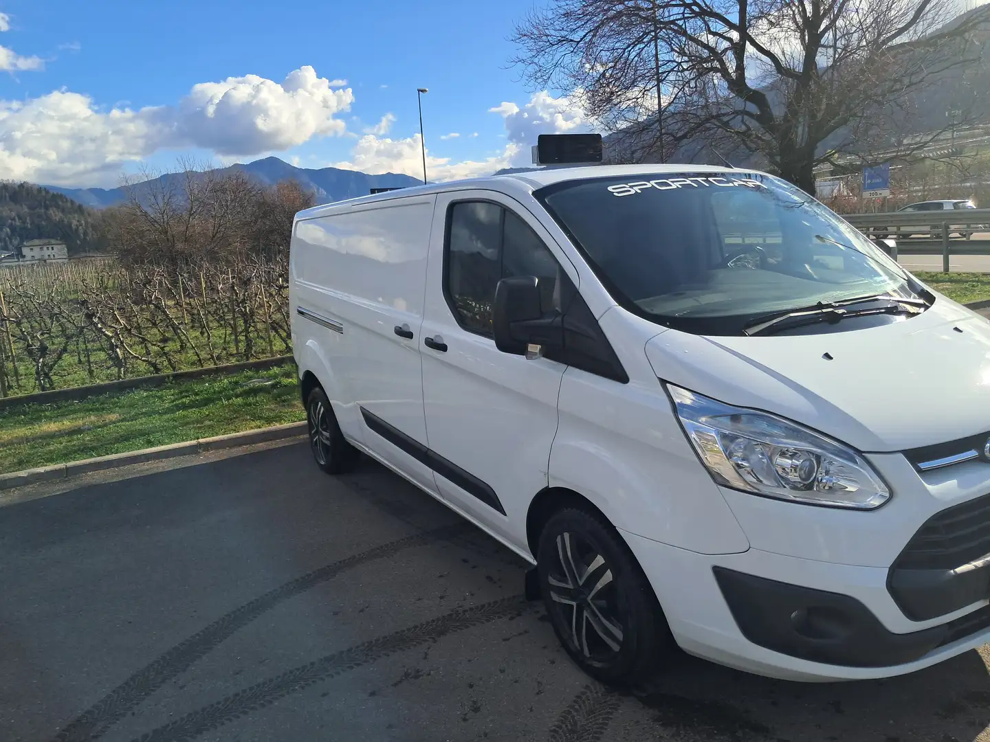 Ford Transit Custom Bianco - 2