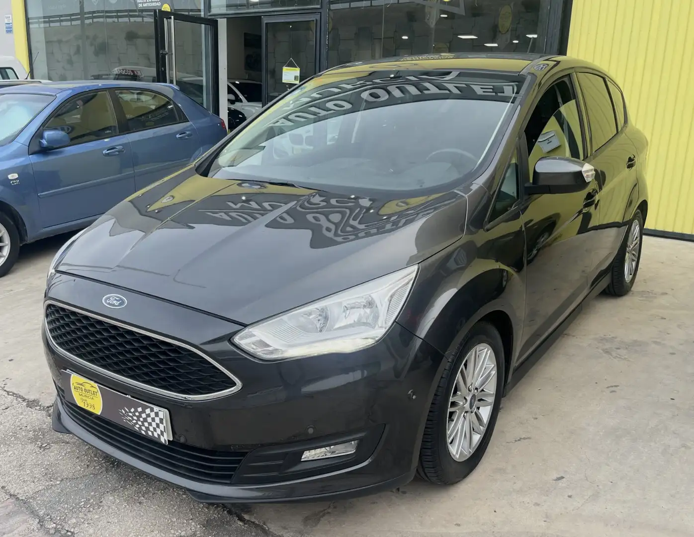 Ford C-Max 1.0 Ecoboost Auto-S&S Trend+ 125 Gris - 1