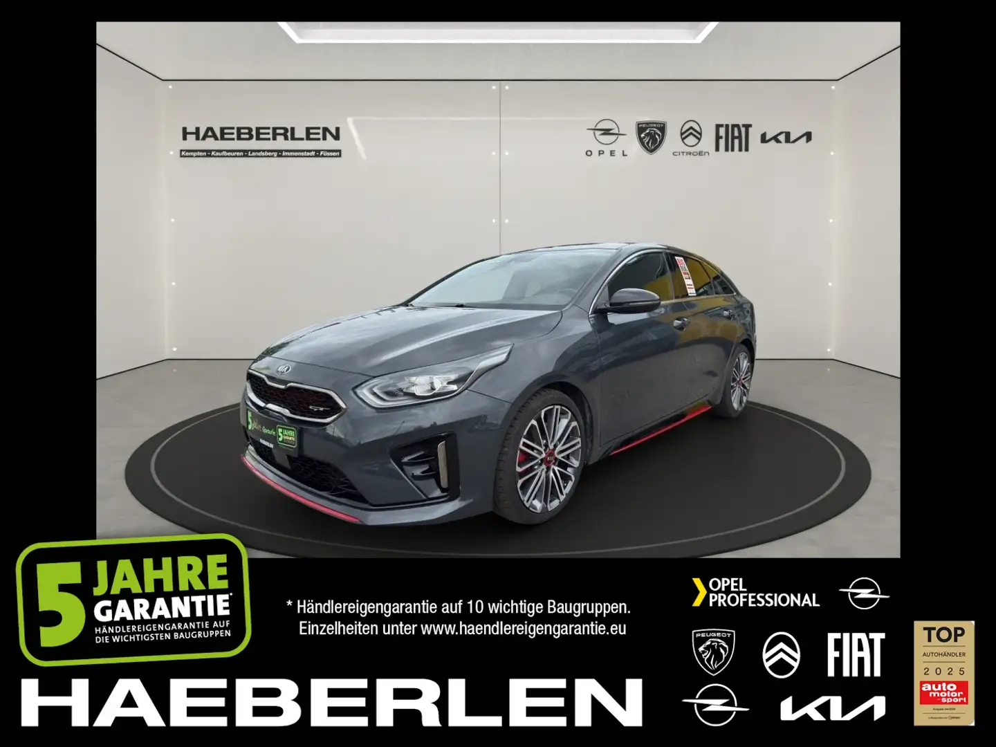Kia ProCeed / pro_cee'd ProCeed 1.6 T-GDI GT *NAV elek.Sitze ACC Kamera* Сірий - 1