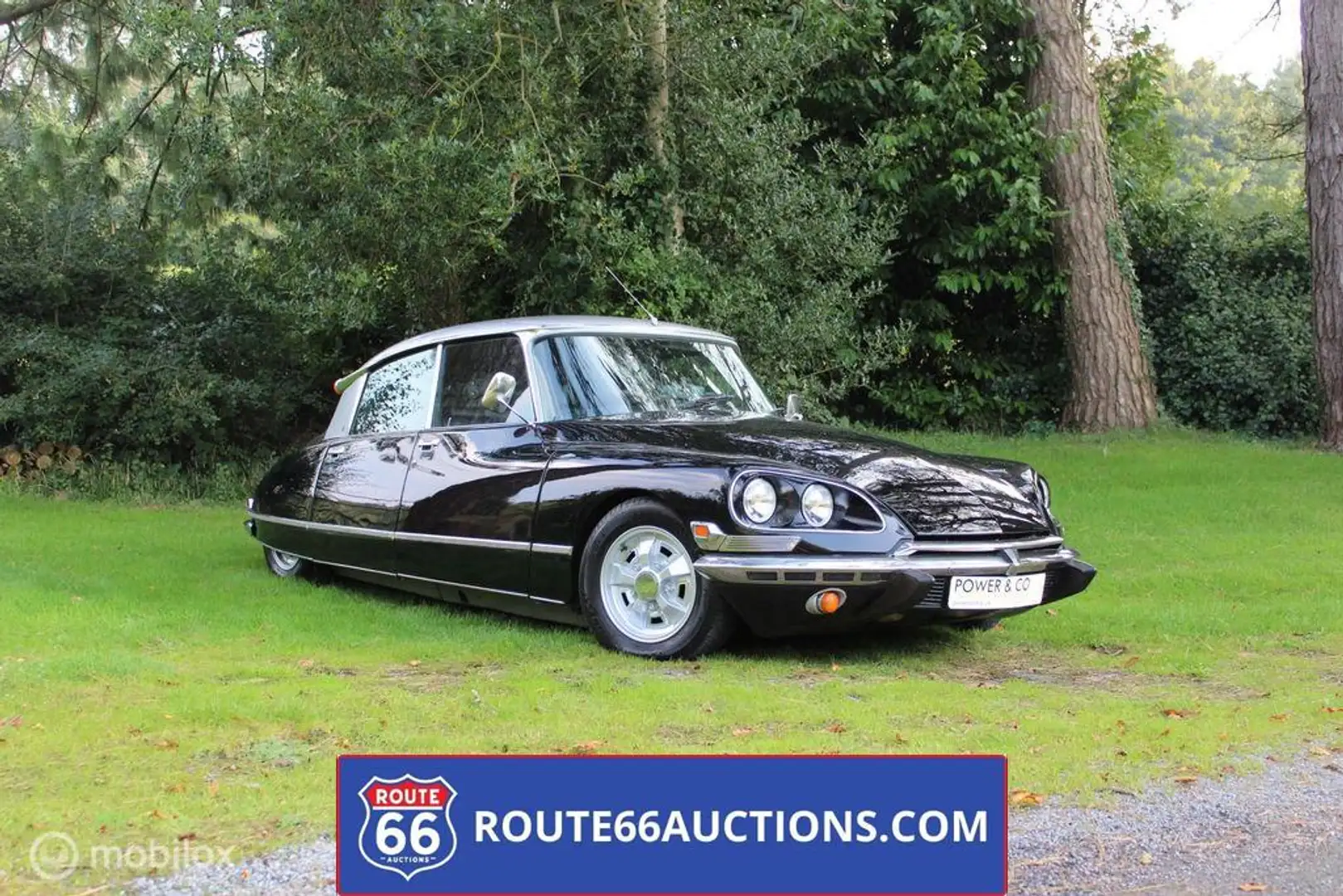 Citroen DS 21 | 1972 | Route 66 Auctions Zwart - 1