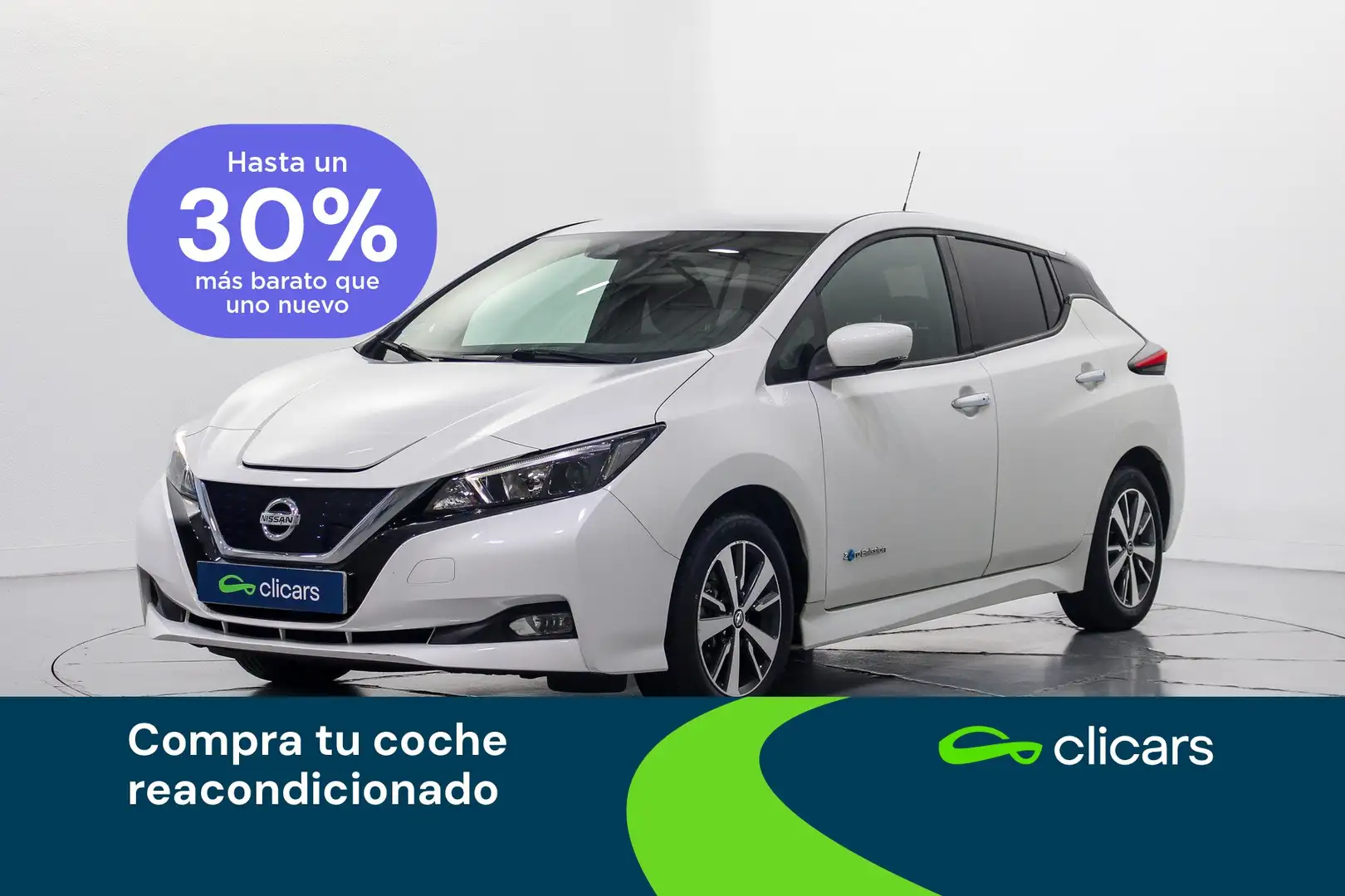 Nissan Leaf 40 kWh N-Connecta Blanco - 1