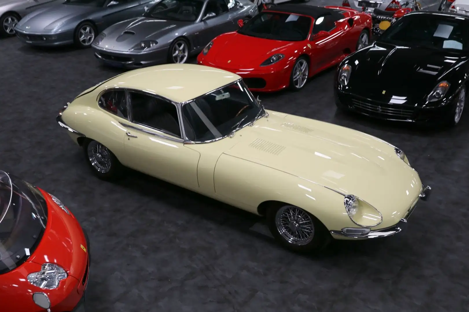Jaguar E-Type Serie 1 2+2 Coupe Top Zustand Matching Nr Gelb - 2