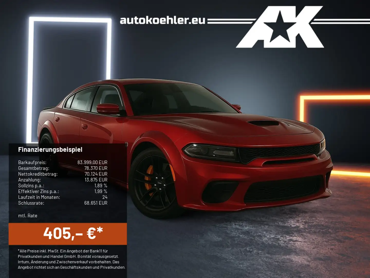 Dodge Charger SRT Hellcat Widebody LAST CALL - 1