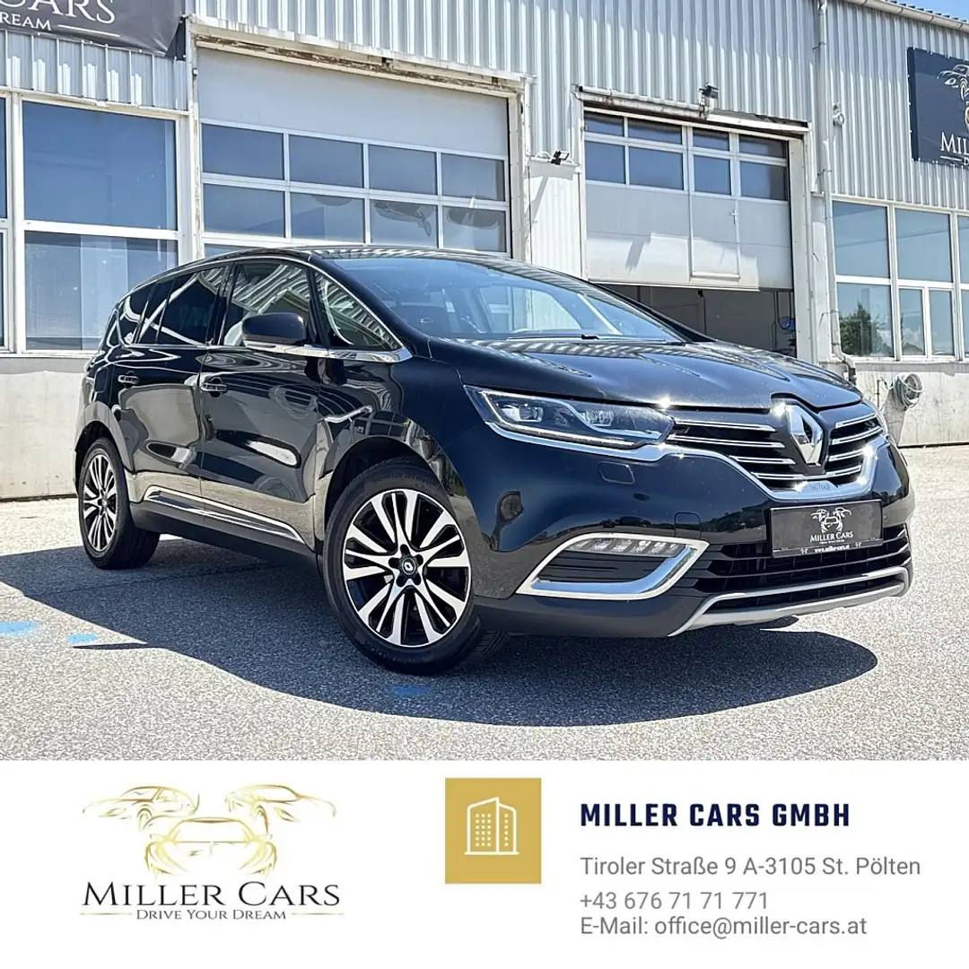 Renault Espace Initiale Paris Energy dCi 160 EDC Aut. *mit Gar... Schwarz - 2