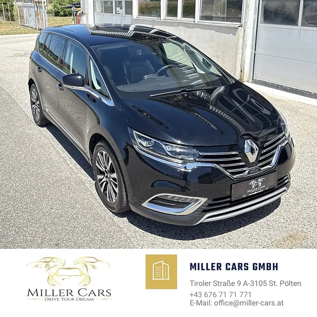 Renault Espace Initiale Paris Energy dCi 160 EDC Aut. *mit Gar... Schwarz - 1
