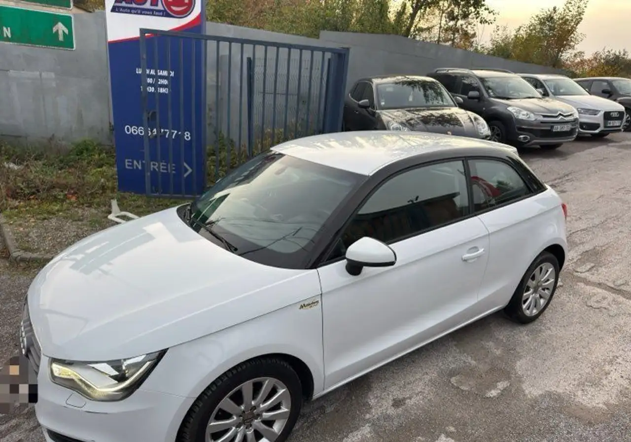 Audi A1 Magnifique en 1,6 tdi 90 cv gps Bluetoot