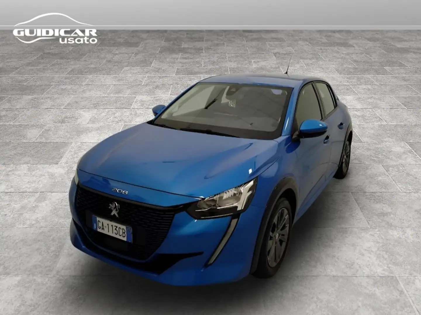 Peugeot e-208 Allure 100kW my20 Bleu - 1