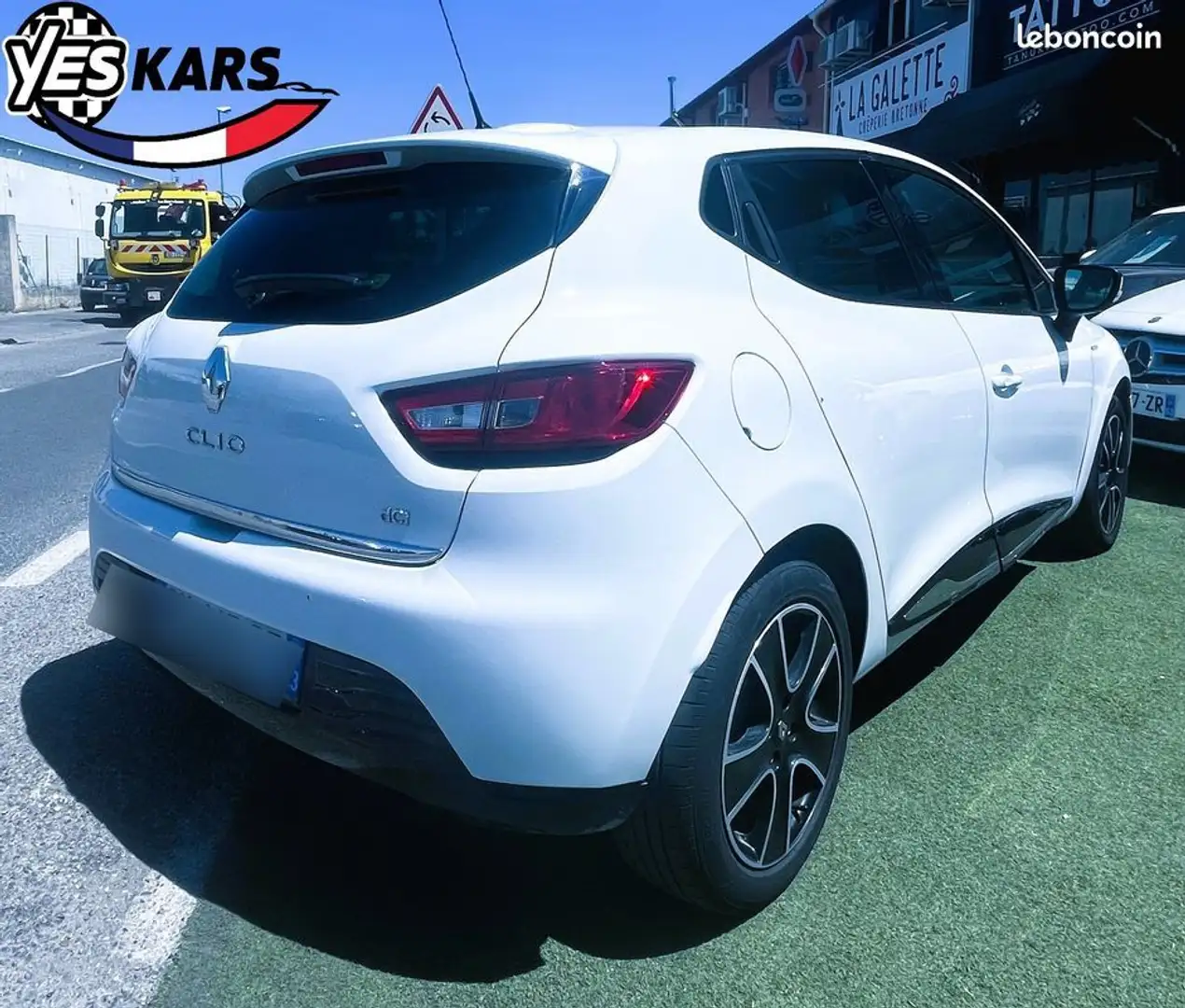 Renault Clio IV 1.5 dCi 75ch Limited eco² Blanco - 2