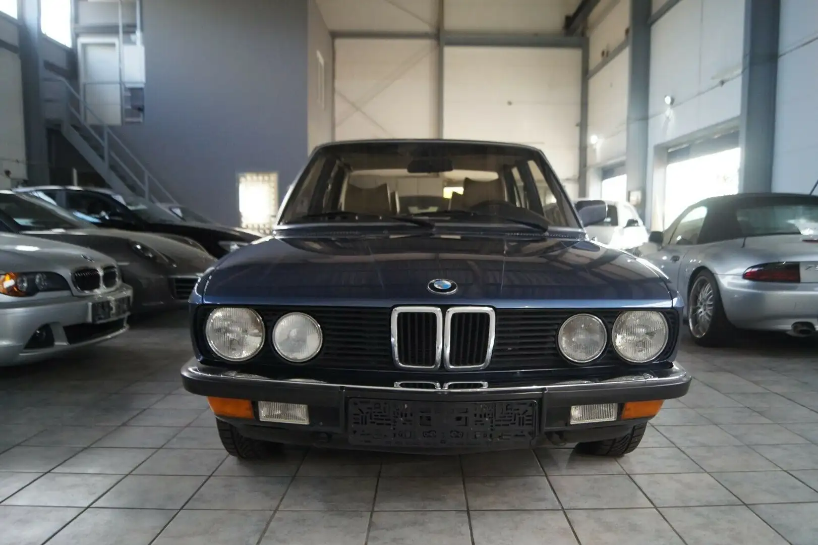 BMW 525 i*Orginalzustand*aus 1.Hand*H-Zulassung*SD Blau - 2