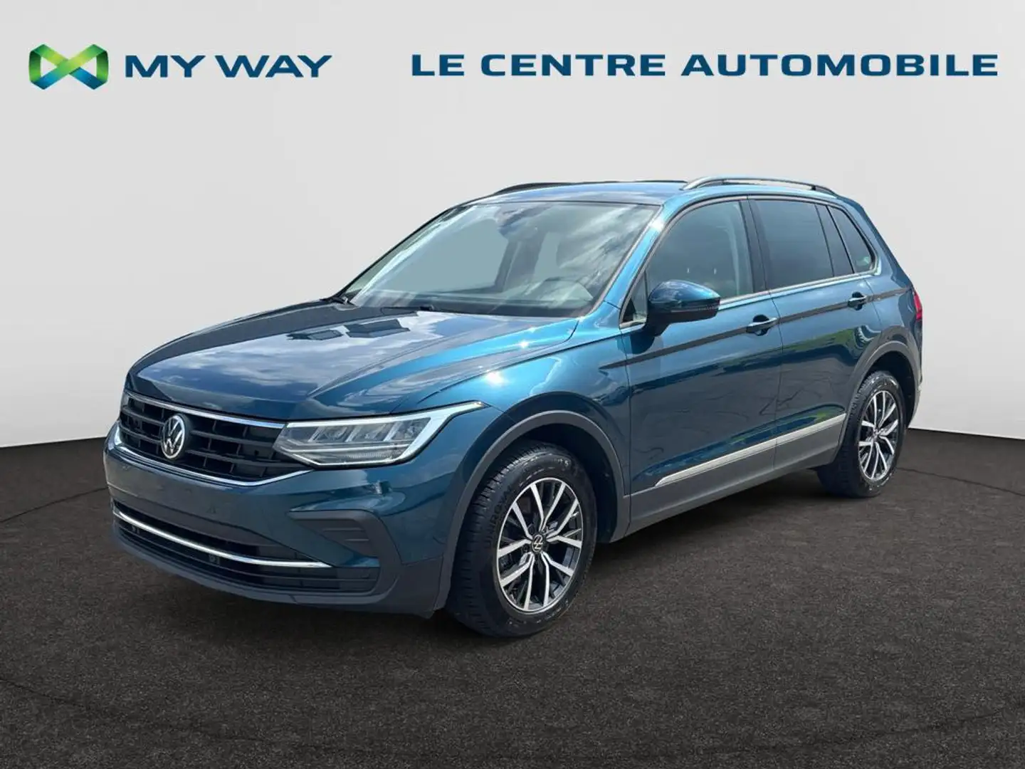 Volkswagen Tiguan Life 2.0 TDI SCR 90 kW (122 ch) 6 vitesses manuel Bleu - 1