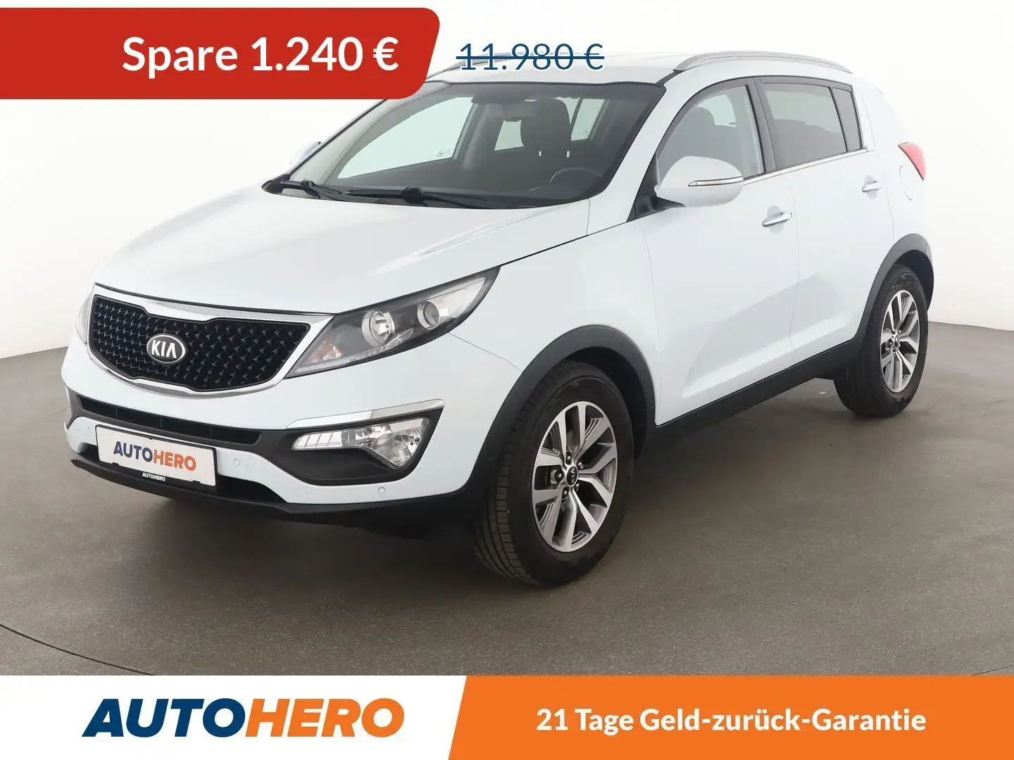 Kia Sportage 1.6 GDI FIFA World Cup Edition 2WD*NAVI*TEMPO*CAM* Weiß - 1