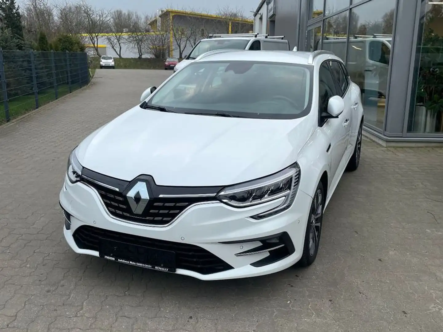 Renault Megane TCe 140 EDC GPF Techno Grandtour Weiß - 1