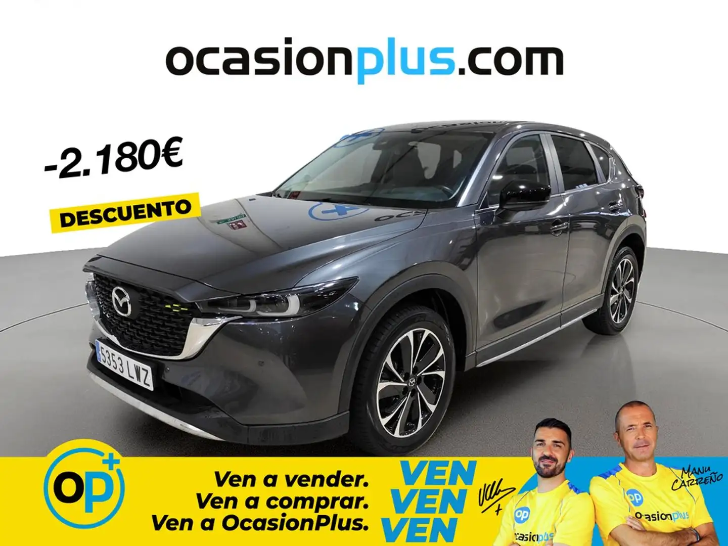 Mazda CX-5 2.0 Skyactiv-G Newground 2WD 121kW Gris - 1