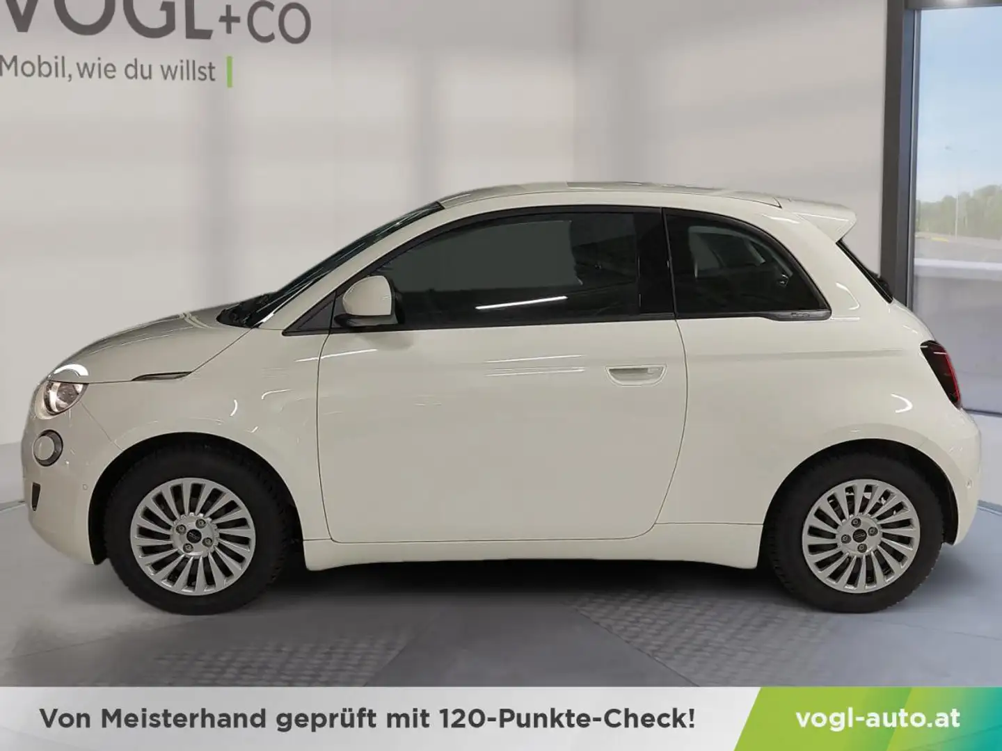Fiat 500e Elektro 42kWh La Prima Weiß - 2