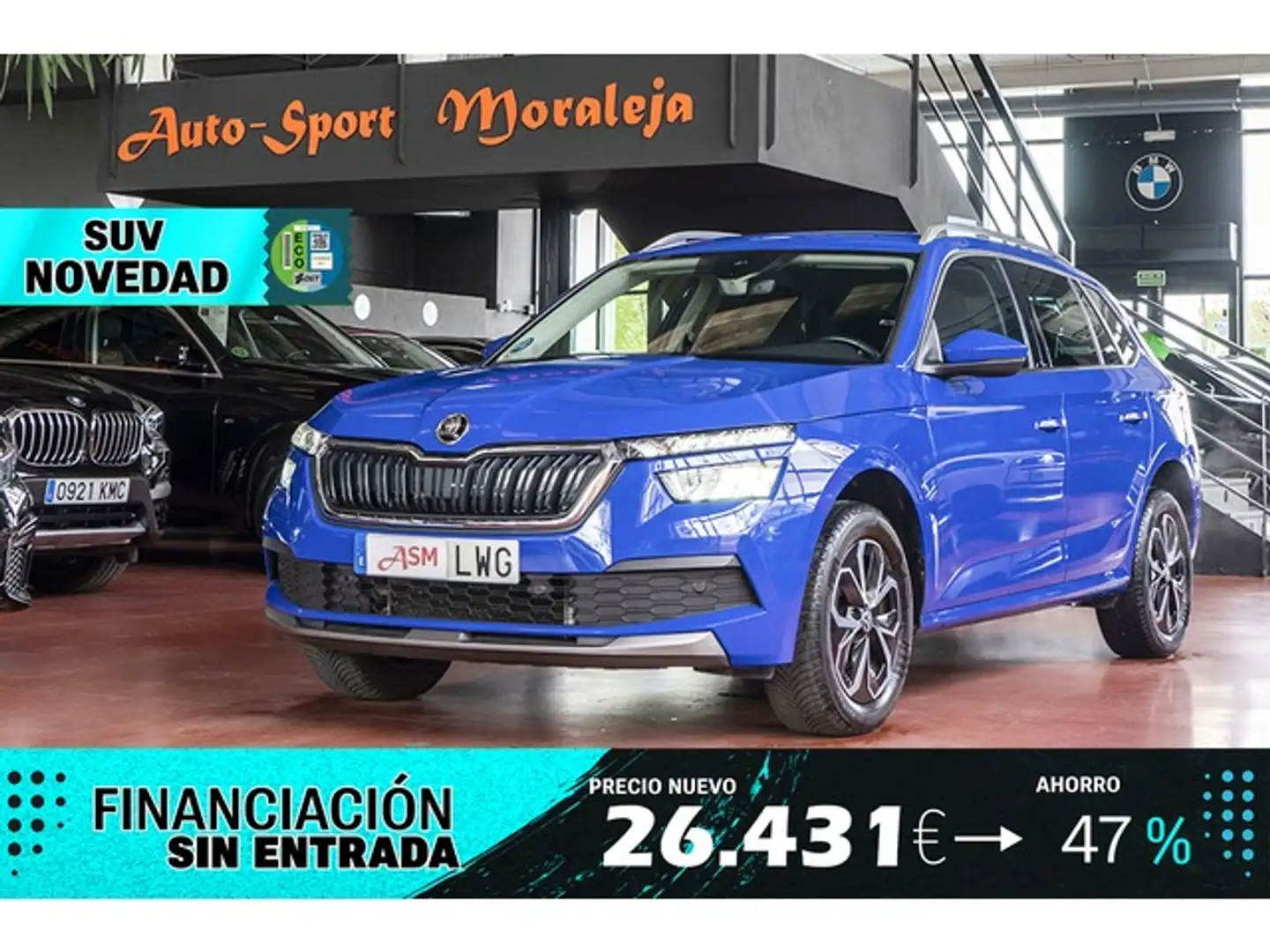 Skoda Kamiq 1.0 TGI Emotion 66kW Albastru - 1