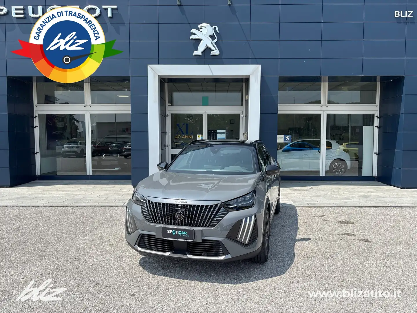 Peugeot 2008 1.5 bluehdi gt s&s 130cv eat8 Grigio - 1