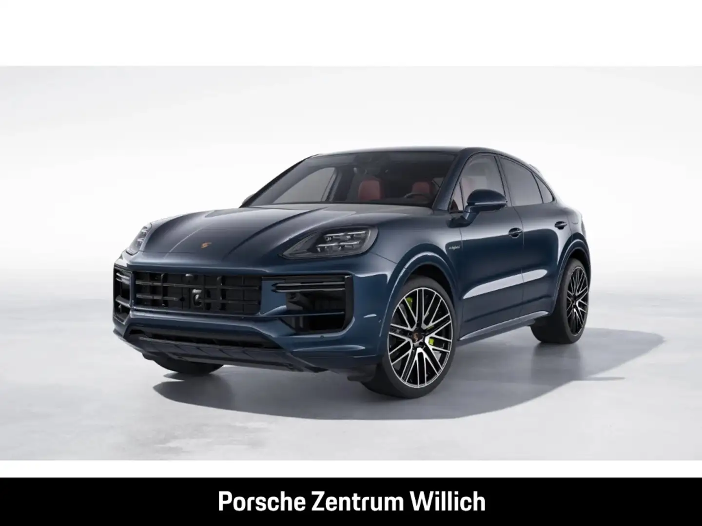 Porsche Cayenne Turbo E-Hybrid Coupe HA-Lenkung Head-Up Blau - 1