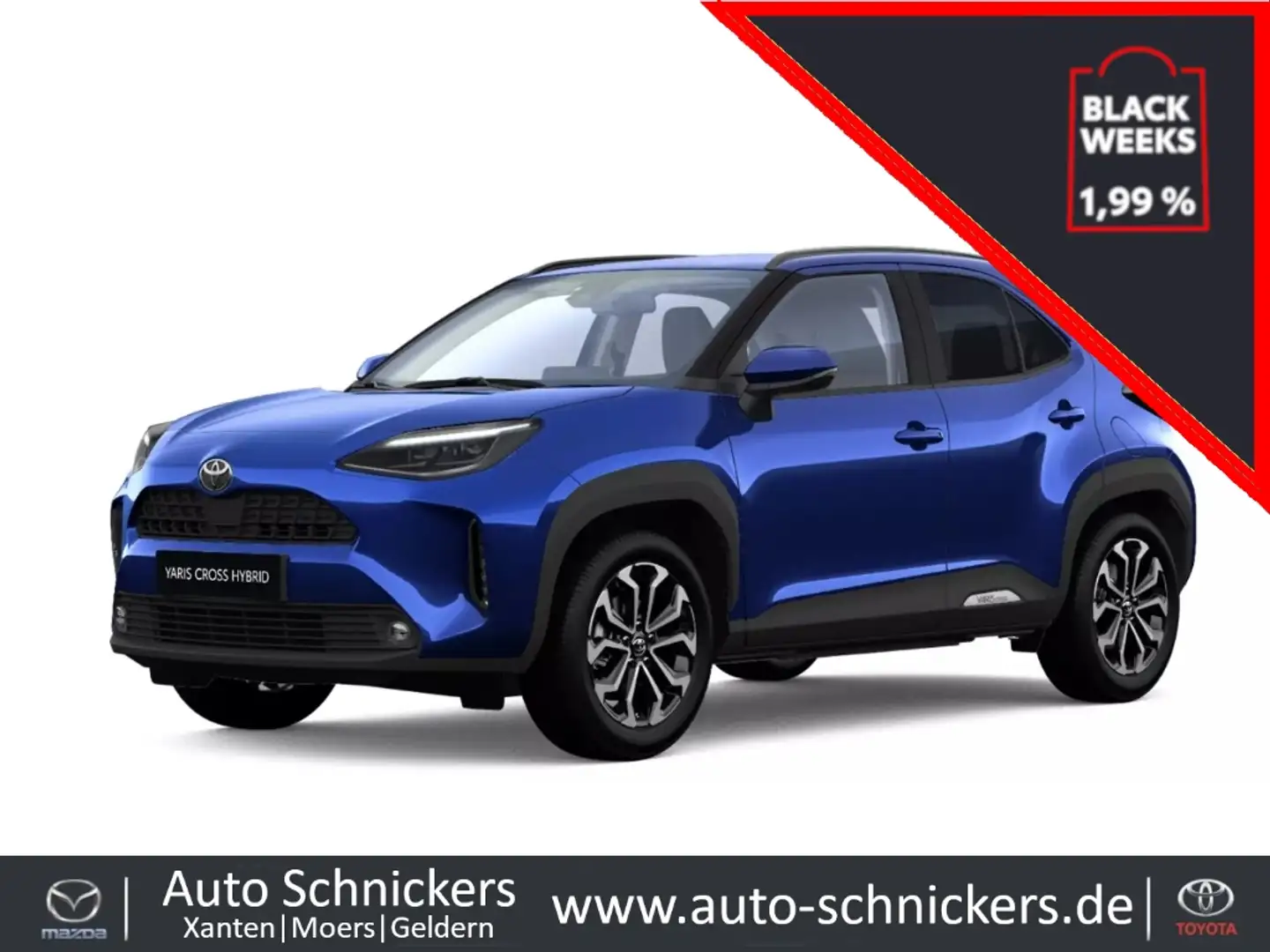 Toyota Yaris Cross TEAMPLAYER+SAFETY-P+WINTER-P+2025 Blau - 1