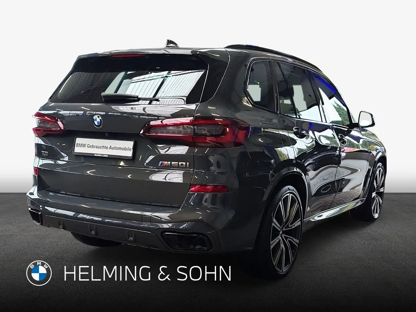 BMW X5 M 50i Head-Up HK HiFi Aktivlenkung Pano AHK uvm. Gris - 2