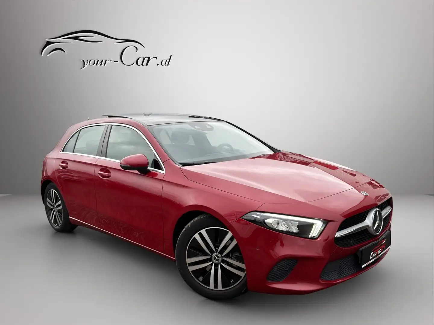 Mercedes-Benz A 200 d Aut. *PANO, AMBI, WIDESCREEN, LEDER, DESIGNO* Rot - 1