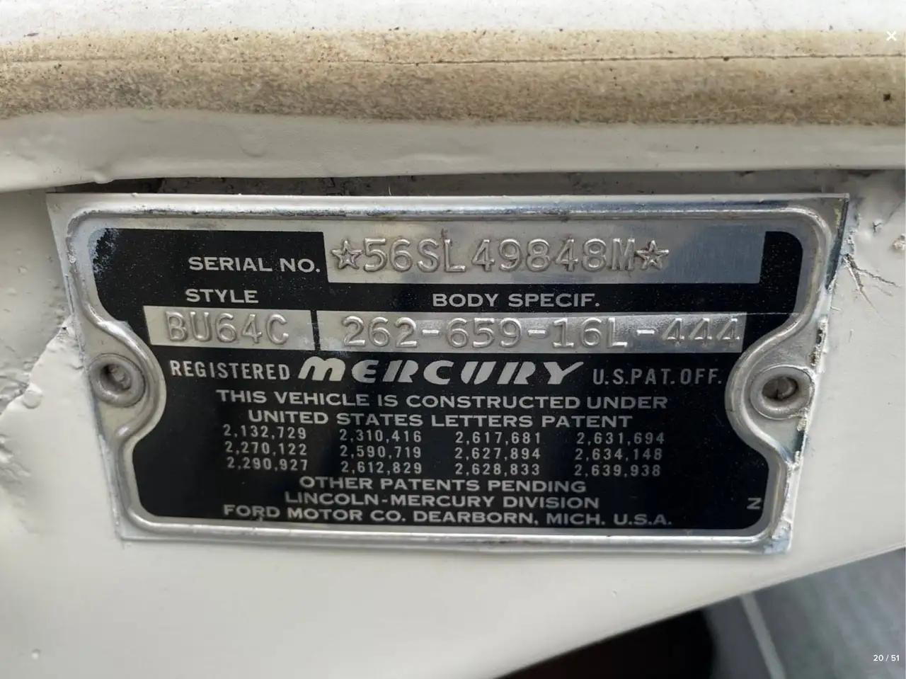 Mercury Marquis снимка Mercury Marquis