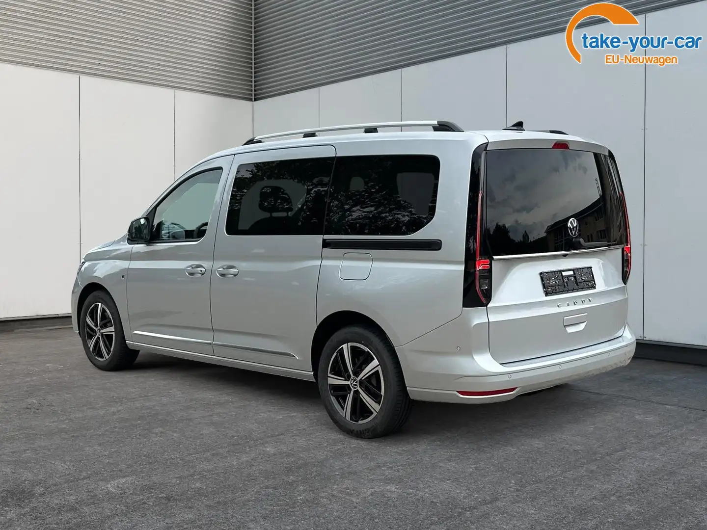 Volkswagen Caddy Maxi Style  LED+ PDC+ KAMERA+ ACC+ NAVI+ AGR-SI... Plateado - 2