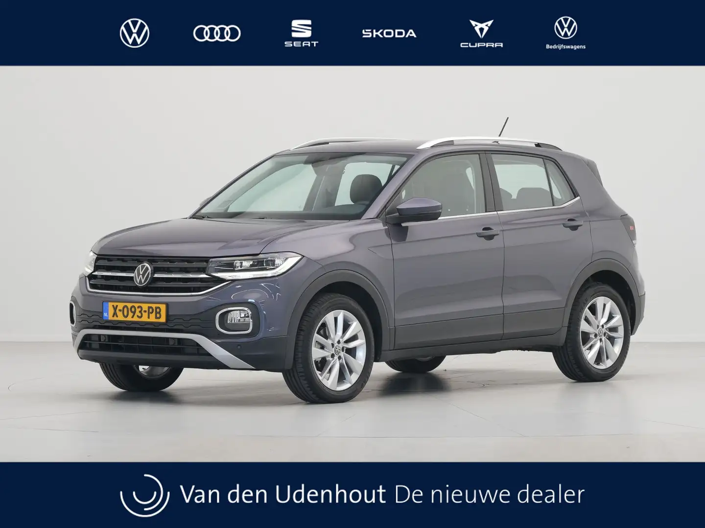 Volkswagen T-Cross 1.0 TSI 110pk DSG Style Navigatie Carplay Led Pdc Grijs - 1