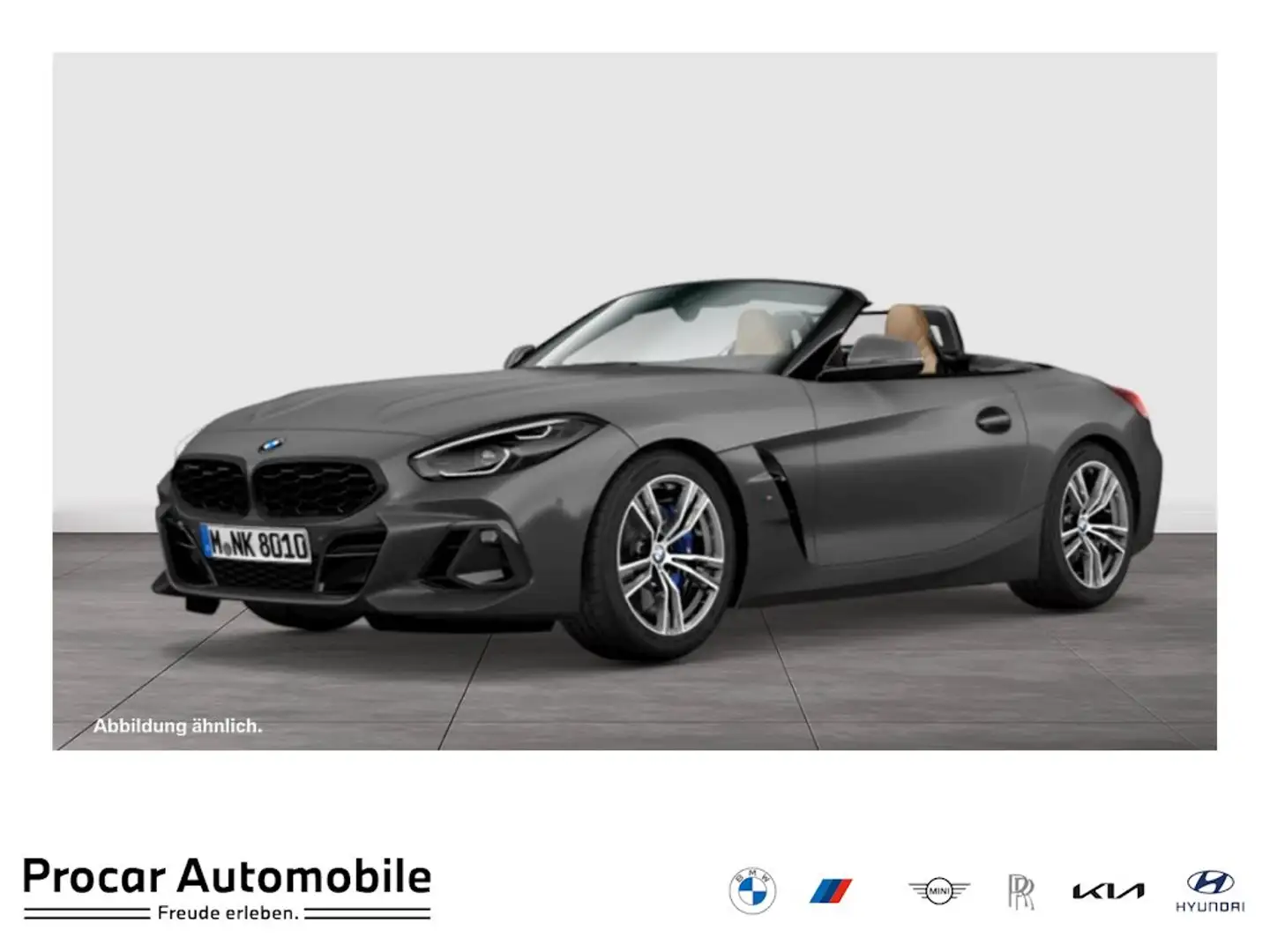 BMW Z4 M40i Cabrio NAVI+HUD+LED+H/K+ACC+ALARM+KZG+MEMORY Grau - 1
