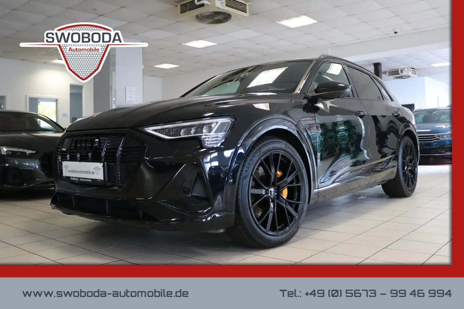 Audi e-tron 55 quattro S line Luft STHZ Kamera Memory Schwarz - 1