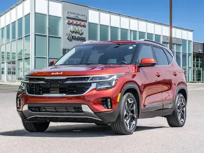 Red 2024 Kia Seltos SUV / Crossover All-Wheel Drive 8-Speed Automatic