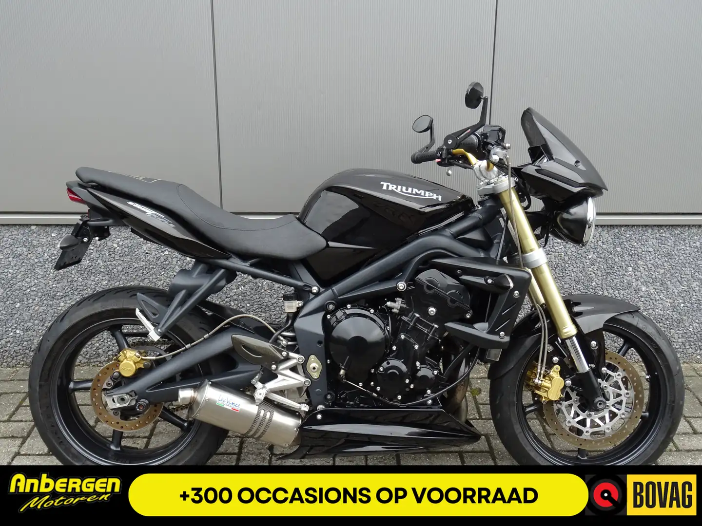 Triumph Street Triple 675 Negro - 1