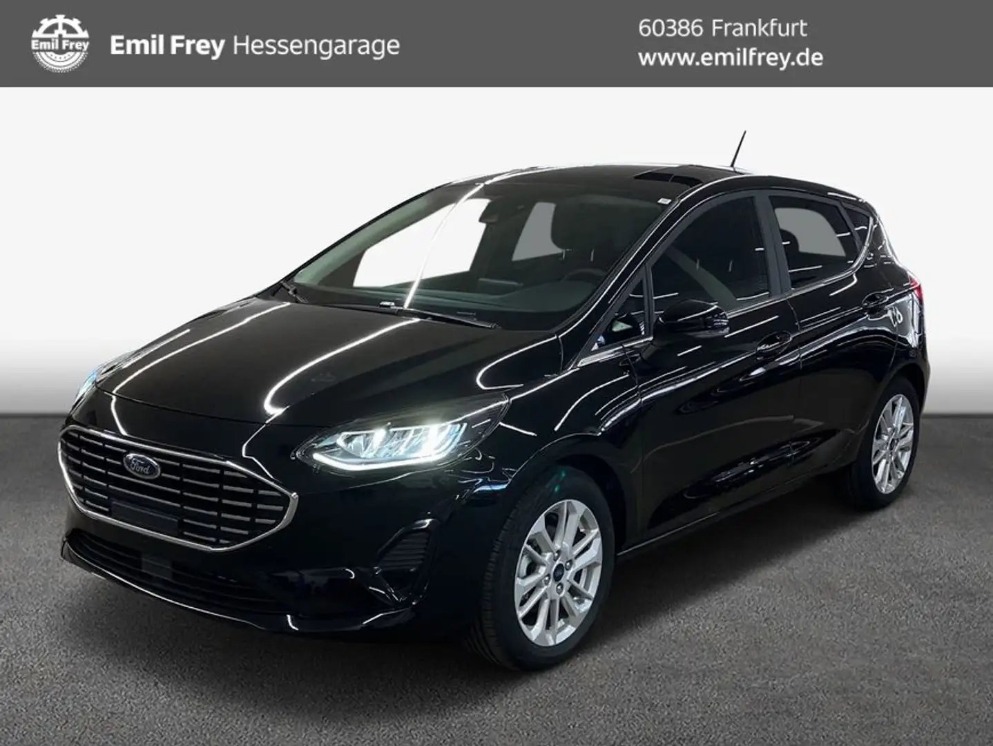 Ford Fiesta 1.0 EcoBoost S&S TITANIUM 74 kW, 5-türig Schwarz - 1