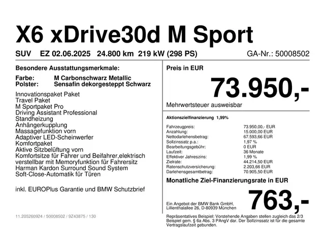 BMW X6 view 2