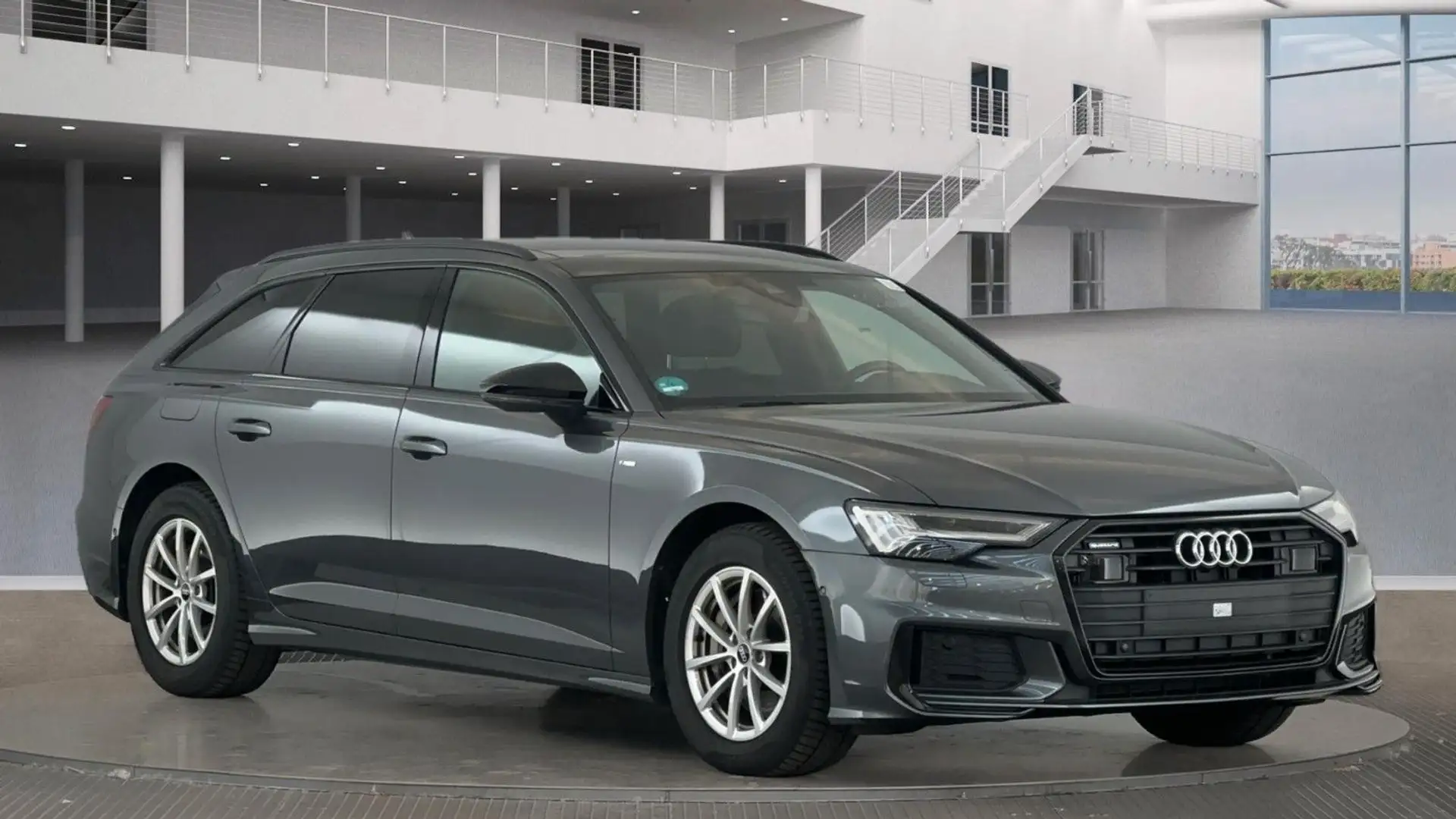 Audi A6 50 TDI quattro S-Line PANO*Matrix*ACC*Standh. Grau - 1