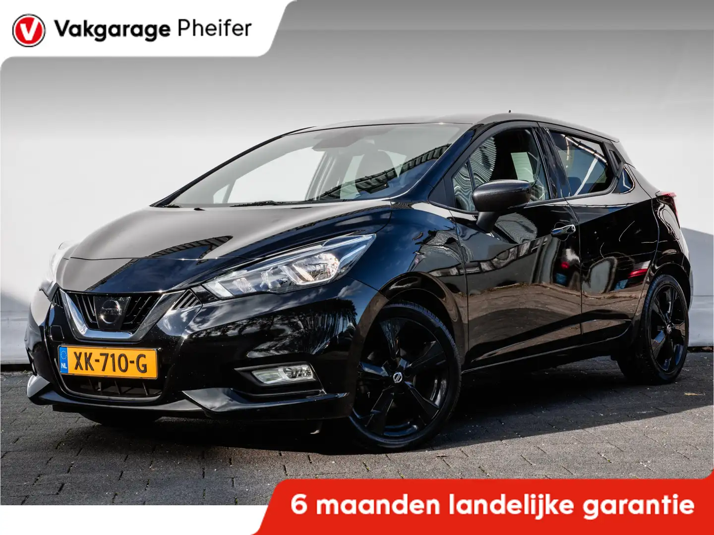 Nissan Micra 1.0 IG-T 100pk N-Sport Trekhaak/ Camera/ Navigatie Noir - 1