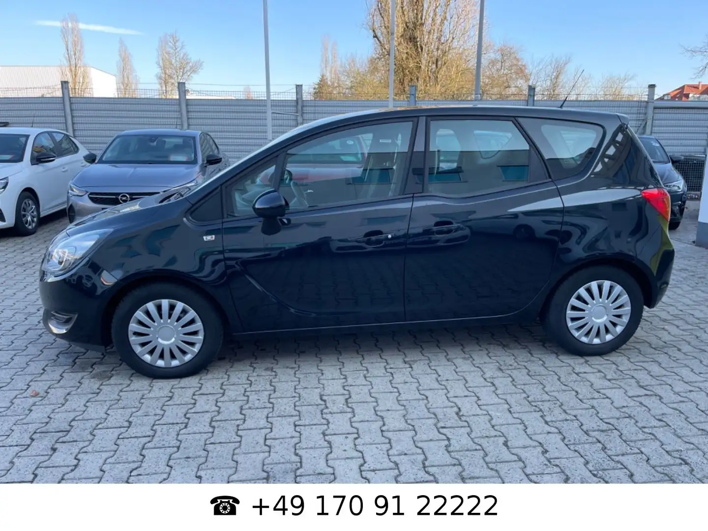 Opel Meriva 1.4 Klima*AHK*8xReifen*Garantie*63 km*AHK Nero - 1