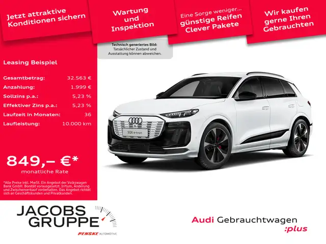 Audi SQ6 e-tron S Sitze+/Luftf./Matrix/360°/Pano/HuD/AHK/21Zoll
